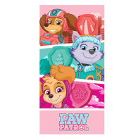 PAW PATROL Πετσέτα θαλάσσης microfiber 70x140cm ροζ