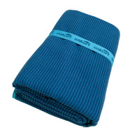 SOLART Πετσέτα θαλάσσης microfiber 110x175cm κοτλέ μπλε/γαλάζια