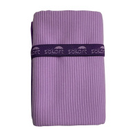 SOLART Πετσέτα θαλάσσης microfiber 75x150cm κοτλέ μωβ/μπλε