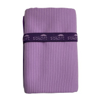SOLART Πετσέτα θαλάσσης microfiber 110x175cm κοτλέ μωβ