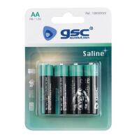 GSC  Μπαταρία Saline Heavy Duty AA R6 (4 τεμ.)
