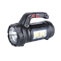 GSC  Πολυλειτουργικός Επαναφορτιζόμενος Φακός 10W 2400mAh 400lm με Εργαλειοθήκη Μαύρο