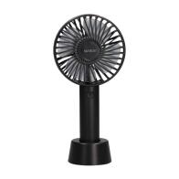 Niaros  Ανεμιστήρας Χειρός Επαναφορτιζόμενος Φορητός Balu USB 5W Mini Μαύρο