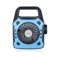 Niaros Ανεμιστήρας Κάμπινγκ Stawell USB 4W με Φακό LED 180lm Μπλε