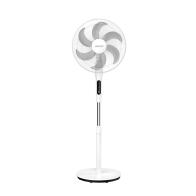 Niaros Επιδαπέδιος Ανεμιστήρας Sortino 65W με Τηλεχειριστήριο & Χρονόμετρο Λευκό