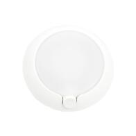 GSC  Φωτάκι Νυκτός LED με Κουμπί On/Off & Αισθητήρα Φωτός 4000K Λευκό