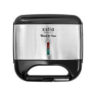Estia Τοστιέρα για 2 Τοστ 800W 06-12175 Μαύρη