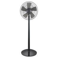 Estia Ανεμιστηρασ Σταντ Επιδαπεδιοσ Levanto 40cm 55w Μαυροσ  06-21092
