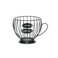 DICTRO LUX Μεταλλική θήκη για κάψουλες καφέ 14x15.5cm