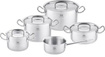 Fissler Σκεύη Retro Original Profi -Ανοξείδωτα Σετ 5 Τεμαχίων