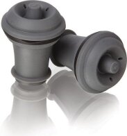 Vacuvin Πώματα Γκρι Vacuum Saver - Σετ 2 Τεμαχίων