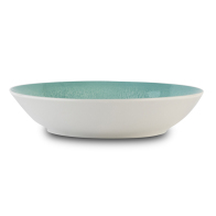 NAVA Πιάτο σούπας πορσελάνινο γαλάζιο "Alexandra" 20cm