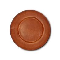 NAVA Πιάτο φρούτου πορσελάνινο καφέ "Alexandra" 19cm