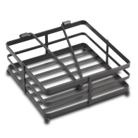 NAVA Χαρτοπετσετοθήκη τετράγωνη “Misty” μεταλλική 18cm