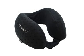 Be Relax Μαξιλάρι λαιμού Wellness Original Black