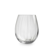 Royal Leerdam Ποτήρια Νερού 440ml Plisse Σετ 4 Τεμαχίων- Γυαλί