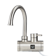 Osio OHF-2045 Ηλεκτρικός ταχυθερμαντήρας βρύση τοίχου με οθόνη inox για μπάνιο 3300W