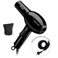 TECNO DRY ΣΕΣΟΥΑΡ ΕΠΑΓΓ.ROMA ΣΠΙΡΑΛ ΚΑΛΩΔΙΟ 1 ΣΤΟΜΙΟ 2000W g. ΜΑΥΡΟ