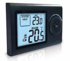 Lineme Ψηφιακός Θερμοστάτης Χώρου Μαύρος