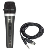 Akai Ενσύρματο Μικρόφωνο Δυναμικό Μικρόφωνο Χειρός για Φωνητικά AMF-100