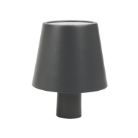 AddLiving 3231 Γκρι μεταλ. φωτιστικό μπουκαλιού LED επιτραπ. 9cm IP44 φωτεινότητα 2800Κ/4500Κ/6000Κ