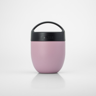 Smash Δοχείο Φαγητού Θερμομονωτικό Ανοξείδωτο Widemouth 500ml Ροζ Berry