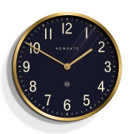 Newgate Αναλογικό Ρολόι Τοίχου Mr Edwards Αθόρυβο Quartz 45cm Μεταλλικό, Μπρονζέ