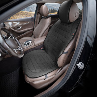 Otom Πλατοκάθισμα "Premium Linen" Από Λινό Ύφασμα Μαύρο