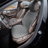 Otom Πλατοκάθισμα "Premium Linen" Από Λινό Ύφασμα Σκούρο Γκρί