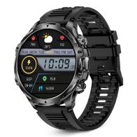 KSIX Smartwatch 1.85" TFT IP67 Venture BXSW27N Μαύρο