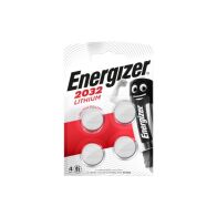 ENERGIZER  Μπαταρία λιθίου κουμπί CR2032/3V Blister 4 τεμαχίων