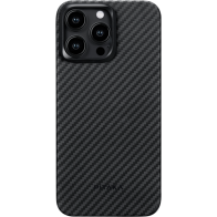 Pitaka MagEZ Case 4 Apple iPhone 15 Pro Max Black / Grey / Twill (KI1501PM)