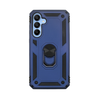 Vivid Ring Rugged Armor Case Samsung Galaxy A15 4G/5G Blue