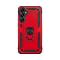 Vivid Ring Rugged Armor Case Samsung Galaxy A05s Red
