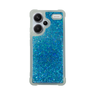 Vivid Liquid Glitter Case Redmi Note 13 Pro+ 5G Blue