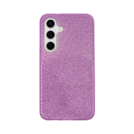Vivid Glitter Shine Plastic Hard Case Samsung Galaxy S24 Purple