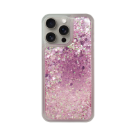 Vivid Liquid Glitter Case Apple iPhone 15 Pro Max Pink