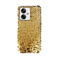 Vivid Sequin Case Redmi 13C Gold