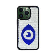Vivid Sequin Case Apple iPhone 13 Pro Silver/Blue