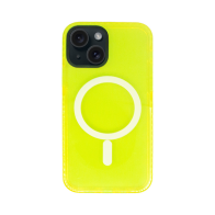Vivid Magsafe Silicone Case Apple iPhone 14 Yellow