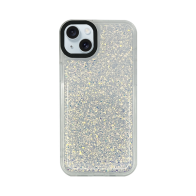 Vivid Glitter Shine Case Apple iPhone 15 Plus Silver