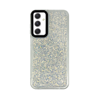 Vivid Glitter Shine Case Samsung Galaxy A54 5G Silver