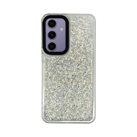 Vivid Glitter Shine Case Samsung Galaxy S24+ Silver