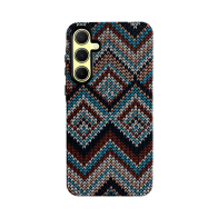 Vivid Ethnic Style Case Samsung Galaxy A55 5G Blue/Purple