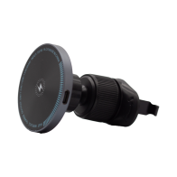 Vivid Magnetic Wireless Car Charger Mount 15W Dark Gray