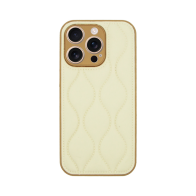 Vivid Wave Shape PU Leather Case Apple iPhone 16 Pro
