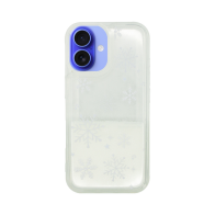 Vivid Silicone Case Snowflake Apple iPhone 16