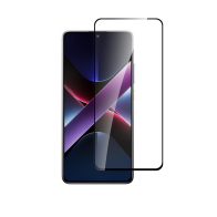 Vivid Full Face Tempered Glass Poco X7 Pro 5G Black