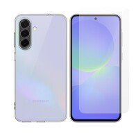 Vivid Set Clear TPU Case + Tempered Glass Samsung Galaxy A37