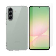 Vivid Set Clear TPU Case + Tempered Glass Samsung Galaxy A57